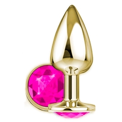 PLUG ANAL GOLD DIAMOND 7 X 2,8 CM DELICIOUS