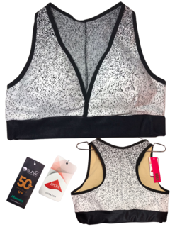 Conjunto Fitness Jacquard BRANCO na internet