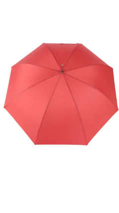 Guarda-Chuva Cabo Curvo Vermelho - comprar online