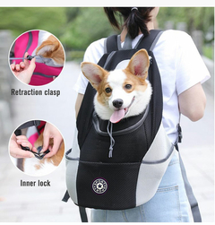 NICREW Pet Carriers Comfortable Carrying For Small Cats Dogs Backpack Travel Breathable Mesh Bag Durable Pet Dog Carrier Bag na internet