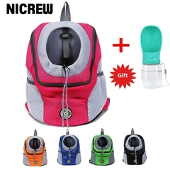 NICREW Pet Carriers Comfortable Carrying For Small Cats Dogs Backpack Travel Breathable Mesh Bag Durable Pet Dog Carrier Bag