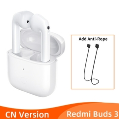 Xiaomi Redmi Buds 3 TWS Wireless Bluetooth Earphone Dual Mic Noise Cancellation Earbuds QCC 3040 Chip Water Resistant Headphones - AZESHOP