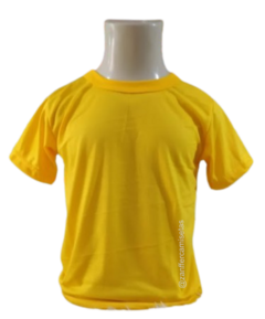 Camiseta 100% Poliéster infantil PREMIUM - comprar online