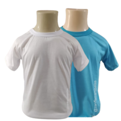 Camiseta 100% Poliéster infantil PREMIUM