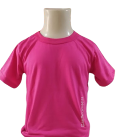 Camiseta 100% Poliéster infantil PREMIUM - Camisetas para sublimação | atacado| lisas | ZANFFER CAMISETAS