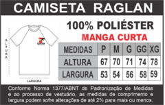 Raglan 100% Poliéster - comprar online