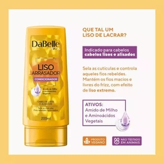 DaBelle Hair Liso Arrasador - Shampoo 250ml e Condicionador 200ml. - Dara Rio Saúde e Bem-estar