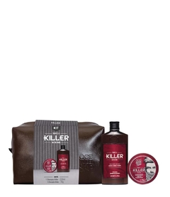 Kit Killer Shop Barber com Shampoo + Pomada + Necessaire