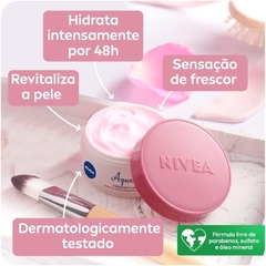 Aqua Rose Nivea Gel Hidratante Água de Rosas Orgânicas 50g. - comprar online