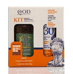 Kit QOD Shampoo The Daily Fresh 220Ml+Protetor Solar Spray 150 ml