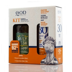 Kit QOD Shampoo The Daily Fresh 220Ml+Protetor Solar Spray 150 ml - comprar online