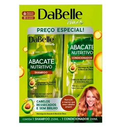 DaBelle Hair Abacate Nutritivo - Shampoo 250ml e Condicionador 200ml. - comprar online