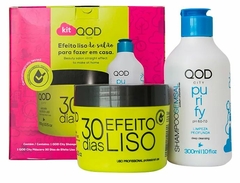 QOD City Kit 30 Dias De Efeito Liso - Máscara E Shampoo