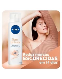 Desodorante NIVEA Aerosol Tom Natural 150ml- Kit 6 Und. - loja online