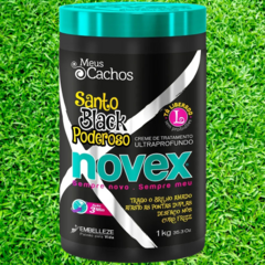 Creme de Tratamento Novex Meus Cachos Santo Black Poderoso 1Kg na internet