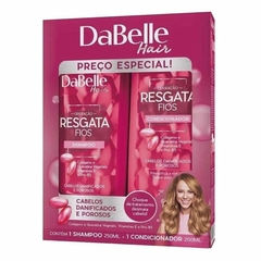 DaBelle Hair Resgata Fios - Shampoo 250ml e Condicionador 200ml.