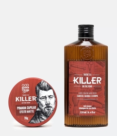 Kit Killer Shop Barber com Shampoo + Pomada + Necessaire - loja online