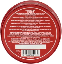 Pomada Capilar Killer, QOD Barber Shop, Matte, 70g