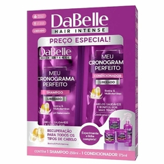 DaBelle Hair Meu Cronograma Perfeito - Shampoo 250ml e Condicionador 175ml.