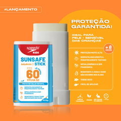 Protetor Solar Infantil FPS60 FPUVA 50 SUNSAFE Baby & Kids 15,5g na internet