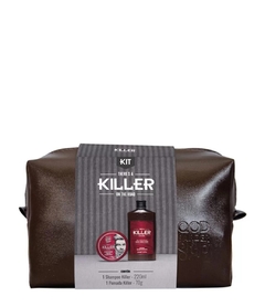 Kit Killer Shop Barber com Shampoo + Pomada + Necessaire na internet