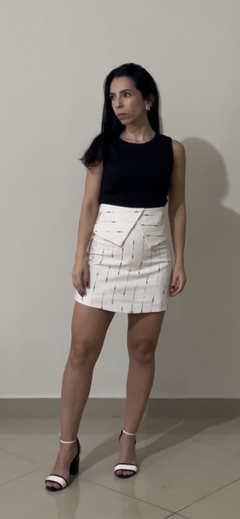 Short Saia Marina - branco - by Neumann