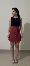 Short Saia Nancy - vermelho melancia