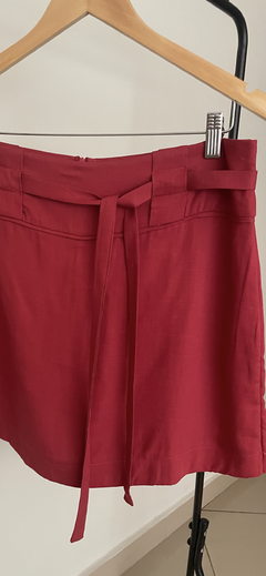 Short Saia Nancy - vermelho melancia - by Neumann