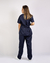 Conjunto Scrub Oxford Feminino Personalizado IDEAU - Azul Marinho - loja online