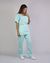 Conjunto Scrub Oxford Feminino Personalizado IDEAU - Verde Água na internet