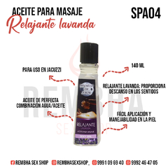 ACEITE PARA MASAJE RELAJANTE LAVANDA 140 mL