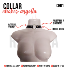 choker collar argolla