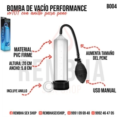 BOMBA VACIO VX01 CON ANILLO