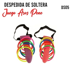 Juego aros NEPE despedida soltera