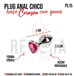 Plug corazón chico