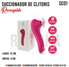 SUCCIONADOR DE CLÍTORIS recargable