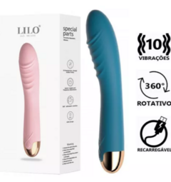 vibrador giratorio estimula punto g 19.8 cm x 3.8cm