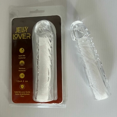 Funda jelly lover para pene 13x 4.2 cm