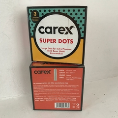 3 condones carex super dots