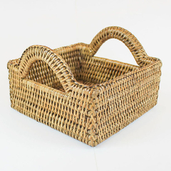 Cesta em rattan PECATU 23 cm