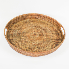 Bandeja em rattan PHUKET 48 cm - Natural Home