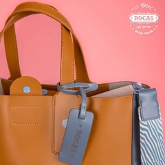 Imagen de Cartera Tote Louise Camel