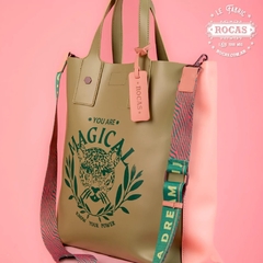 Cartera Tote Louise Verde - tienda online