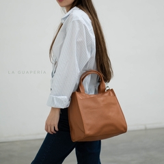 Cartera tote de cuero Fany Suela - comprar online