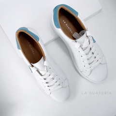 Zapatillas Terra Blanco/Celeste - tienda online