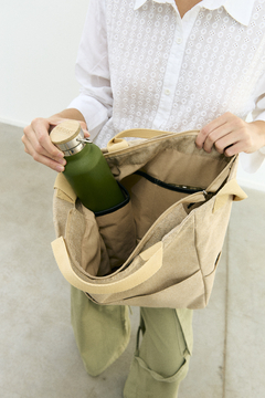 Bolso Playero Samaná Beige