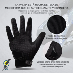 Imagen de Guantes Para Moto. Protección Dura. Dedos Para Pantalla Táctil