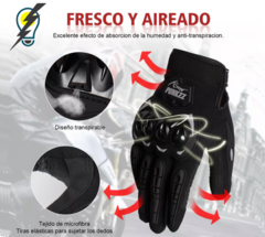 Guantes Para Moto. Protección Dura. Dedos Para Pantalla Táctil - tienda en línea