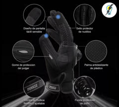 Guantes Para Moto. Protección Dura. Dedos Para Pantalla Táctil en internet