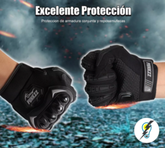 Guantes Para Moto. Protección Dura. Dedos Para Pantalla Táctil - Clevershopx